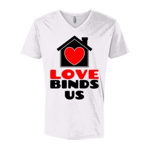 Next Level Cotton V Neck Tee Thumbnail