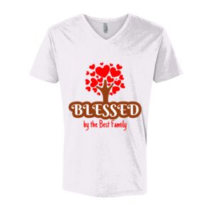 Next Level Cotton V Neck Tee Thumbnail