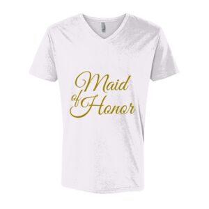 Next Level Cotton V Neck Tee Thumbnail