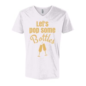 Next Level Cotton V Neck Tee Thumbnail