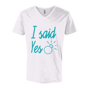 Next Level Cotton V Neck Tee Thumbnail