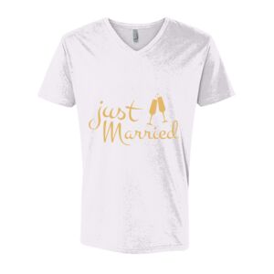 Next Level Cotton V Neck Tee Thumbnail