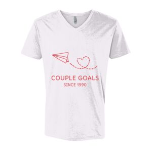 Next Level Cotton V Neck Tee Thumbnail