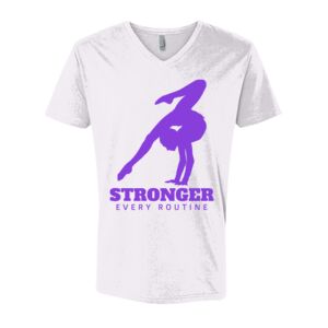 Next Level Cotton V Neck Tee Thumbnail