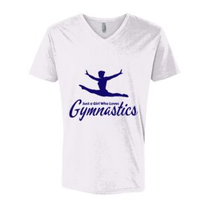 Next Level Cotton V Neck Tee Thumbnail