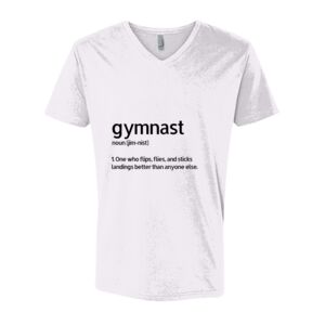 Next Level Cotton V Neck Tee Thumbnail