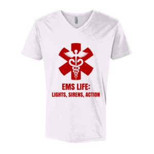 Next Level Cotton V Neck Tee Thumbnail