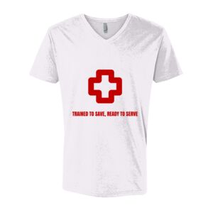 Next Level Cotton V Neck Tee Thumbnail