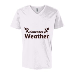 Next Level Cotton V Neck Tee Thumbnail
