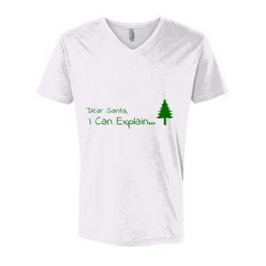 Next Level Cotton V Neck Tee Thumbnail