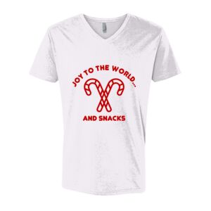 Next Level Cotton V Neck Tee Thumbnail