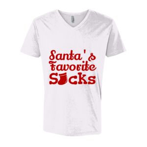 Next Level Cotton V Neck Tee Thumbnail