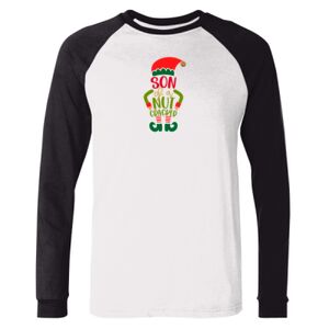 BELLA + CANVAS Long Sleeve Jersey Baseball Tee Thumbnail