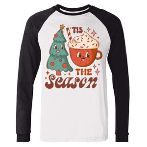 BELLA + CANVAS Long Sleeve Jersey Baseball Tee Thumbnail