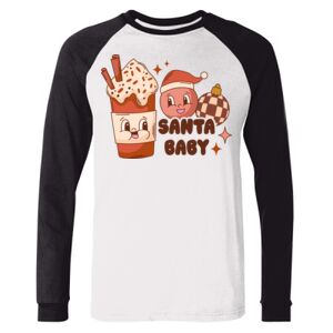 BELLA + CANVAS Long Sleeve Jersey Baseball Tee Thumbnail