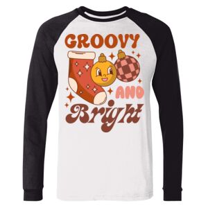 BELLA + CANVAS Long Sleeve Jersey Baseball Tee Thumbnail