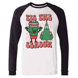 BELLA + CANVAS Long Sleeve Jersey Baseball Tee Thumbnail