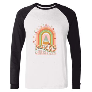 BELLA + CANVAS Long Sleeve Jersey Baseball Tee Thumbnail