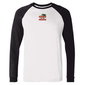 BELLA + CANVAS Long Sleeve Jersey Baseball Tee Thumbnail