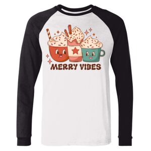 BELLA + CANVAS Long Sleeve Jersey Baseball Tee Thumbnail