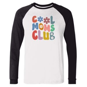 BELLA + CANVAS Long Sleeve Jersey Baseball Tee Thumbnail
