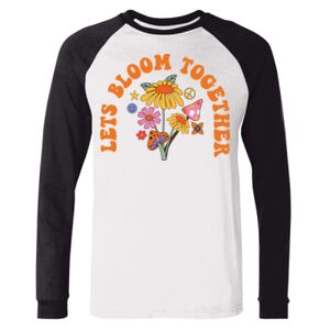 BELLA + CANVAS Long Sleeve Jersey Baseball Tee Thumbnail