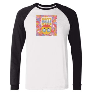 BELLA + CANVAS Long Sleeve Jersey Baseball Tee Thumbnail