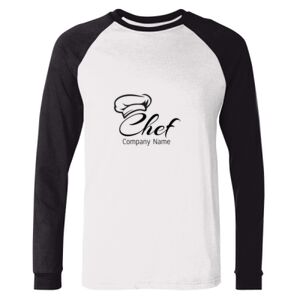 BELLA + CANVAS Long Sleeve Jersey Baseball Tee Thumbnail