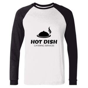 BELLA + CANVAS Long Sleeve Jersey Baseball Tee Thumbnail