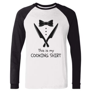 BELLA + CANVAS Long Sleeve Jersey Baseball Tee Thumbnail