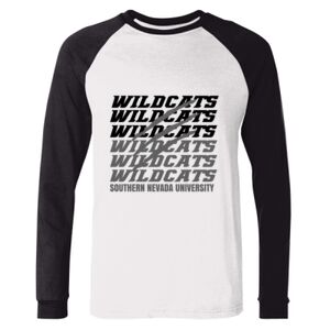 BELLA + CANVAS Long Sleeve Jersey Baseball Tee Thumbnail