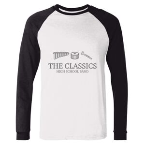 BELLA + CANVAS Long Sleeve Jersey Baseball Tee Thumbnail