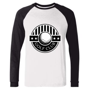 BELLA + CANVAS Long Sleeve Jersey Baseball Tee Thumbnail