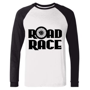 BELLA + CANVAS Long Sleeve Jersey Baseball Tee Thumbnail