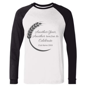 BELLA + CANVAS Long Sleeve Jersey Baseball Tee Thumbnail