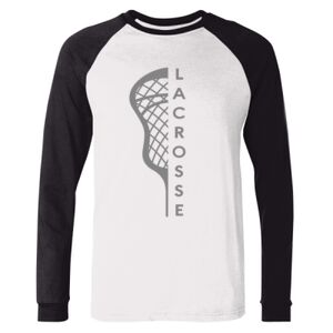 BELLA + CANVAS Long Sleeve Jersey Baseball Tee Thumbnail