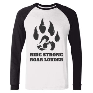 BELLA + CANVAS Long Sleeve Jersey Baseball Tee Thumbnail