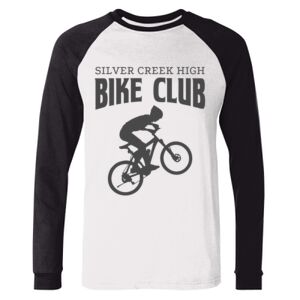 BELLA + CANVAS Long Sleeve Jersey Baseball Tee Thumbnail