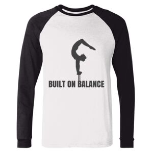 BELLA + CANVAS Long Sleeve Jersey Baseball Tee Thumbnail