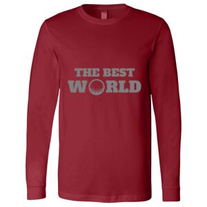 BELLA + CANVAS Long Sleeve Jersey Tee Thumbnail