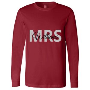 BELLA + CANVAS Long Sleeve Jersey Tee Thumbnail