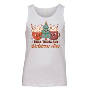 BELLA + CANVAS Youth Jersey Tank Thumbnail