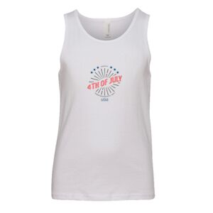 BELLA + CANVAS Youth Jersey Tank Thumbnail