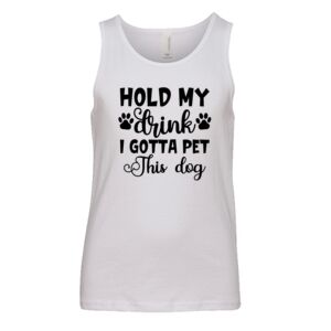 BELLA + CANVAS Youth Jersey Tank Thumbnail