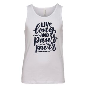 BELLA + CANVAS Youth Jersey Tank Thumbnail