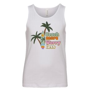 BELLA + CANVAS Youth Jersey Tank Thumbnail