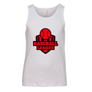 BELLA + CANVAS Youth Jersey Tank Thumbnail