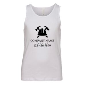 BELLA + CANVAS Youth Jersey Tank Thumbnail