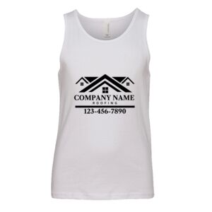 BELLA + CANVAS Youth Jersey Tank Thumbnail