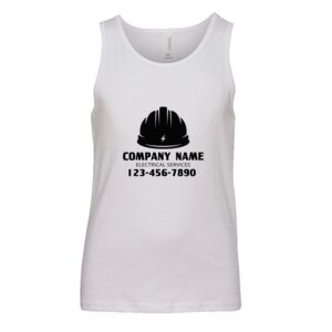 BELLA + CANVAS Youth Jersey Tank Thumbnail